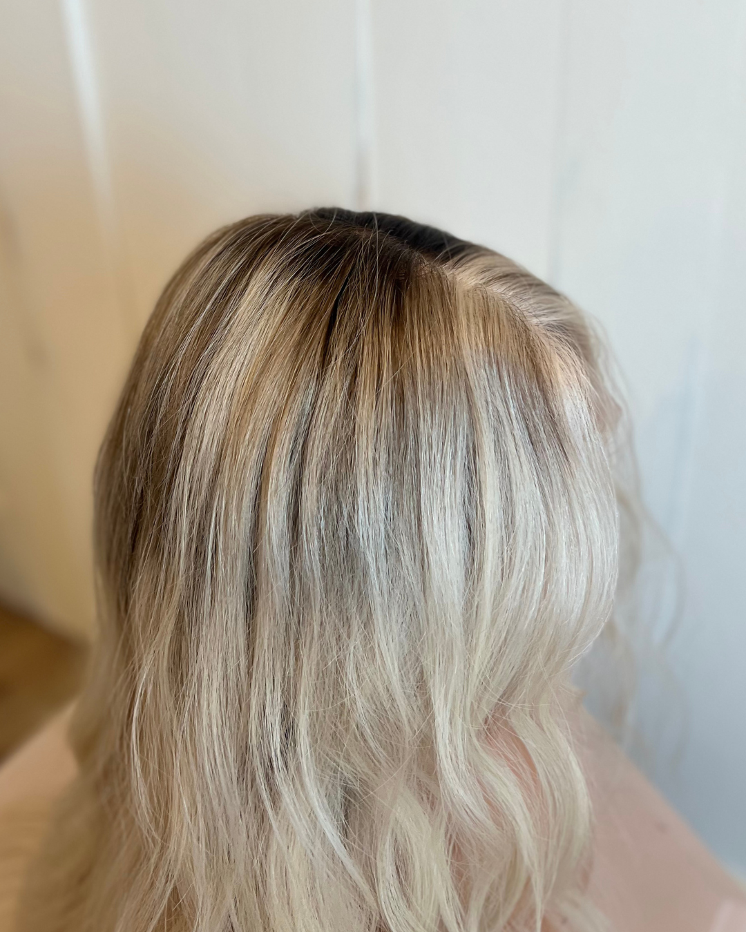 Natural with Bright Blonde Pony Wig