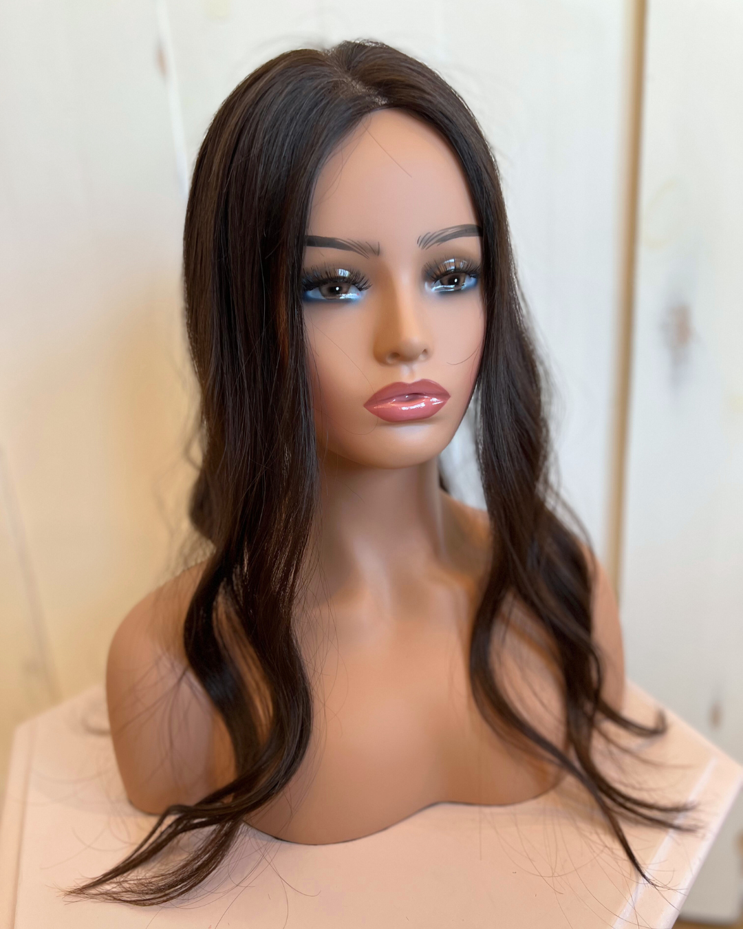 Natural Brown Monofilament Topper