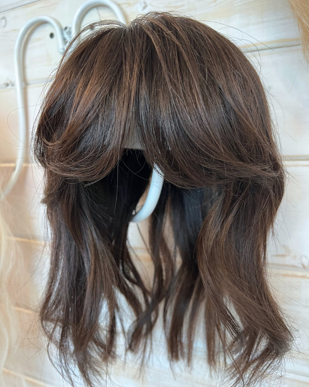 Natural Brown Bob Style Topper