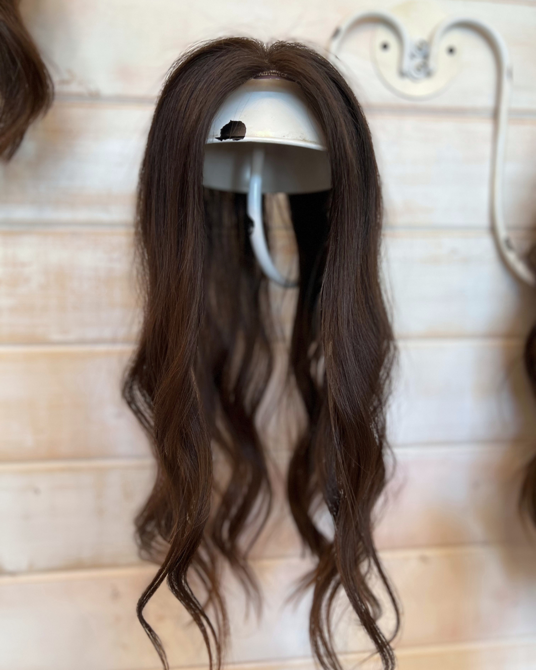 Natural Brown Monofilament Topper