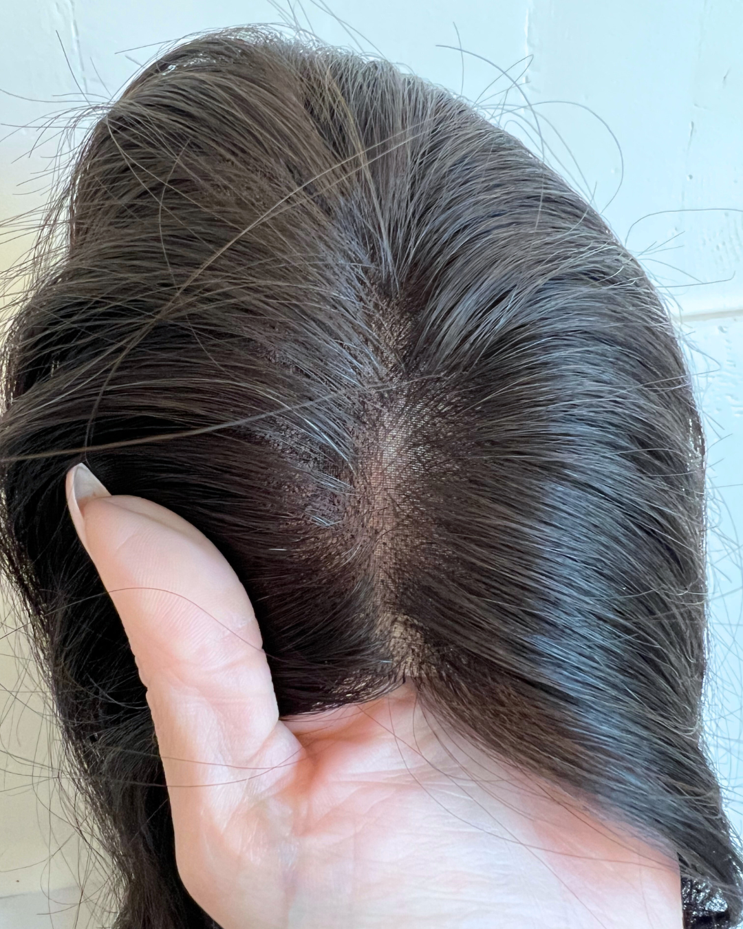 Natural Brown Monofilament Topper