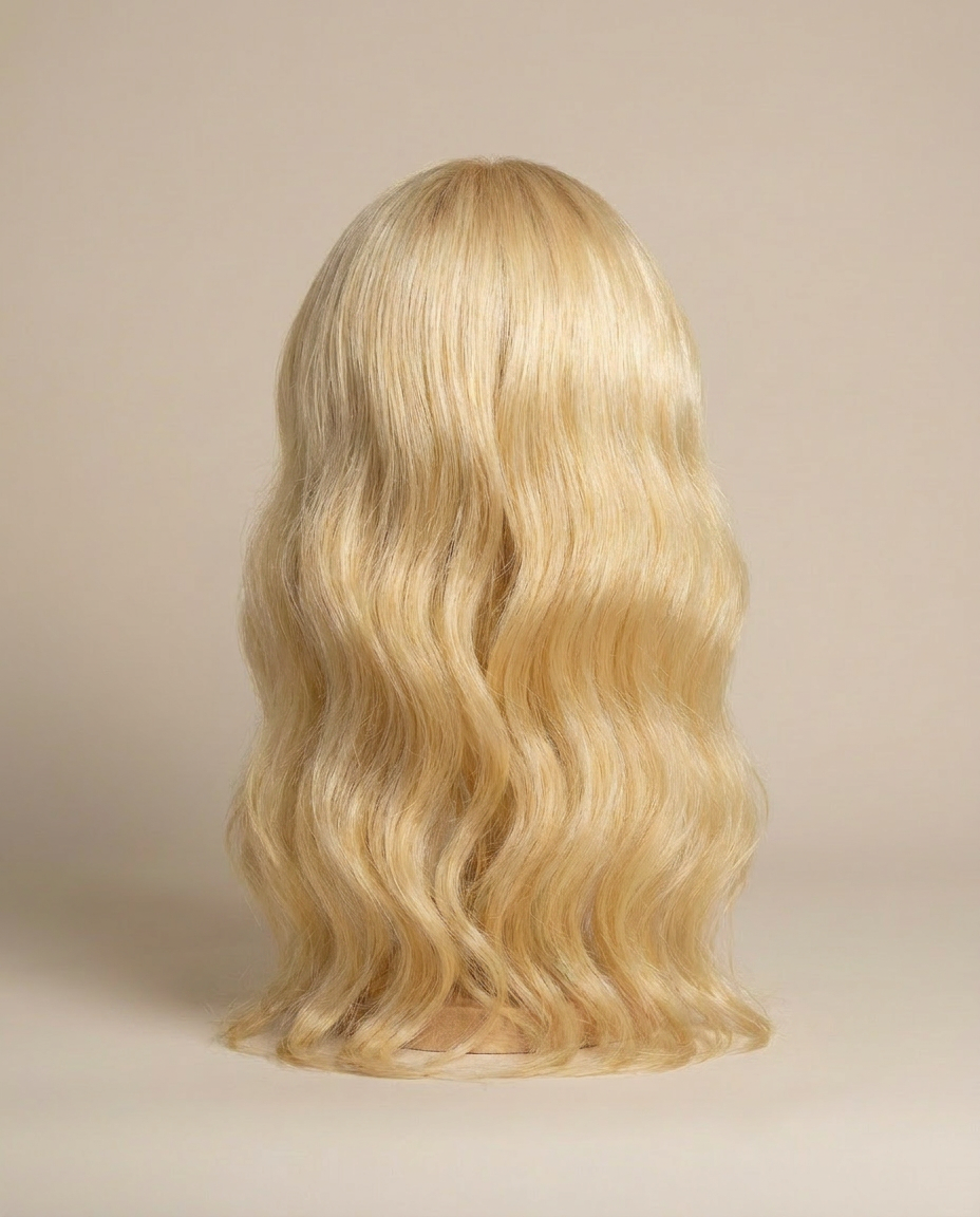 Warm Blonde Lace Top Wig