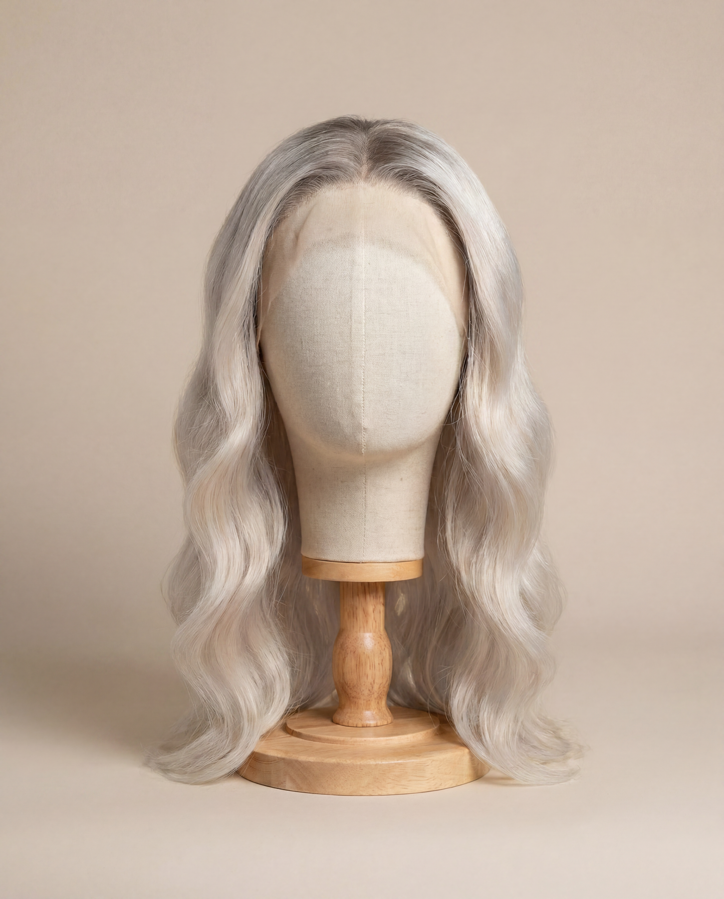 Ashy Blonde Lace Top Wig