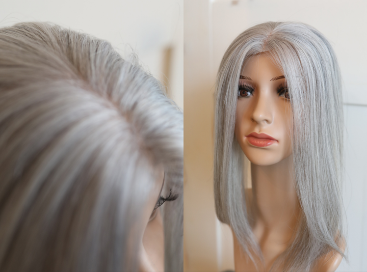 How a Grey Hair Topper Can Help You Transition on Your Own Terms