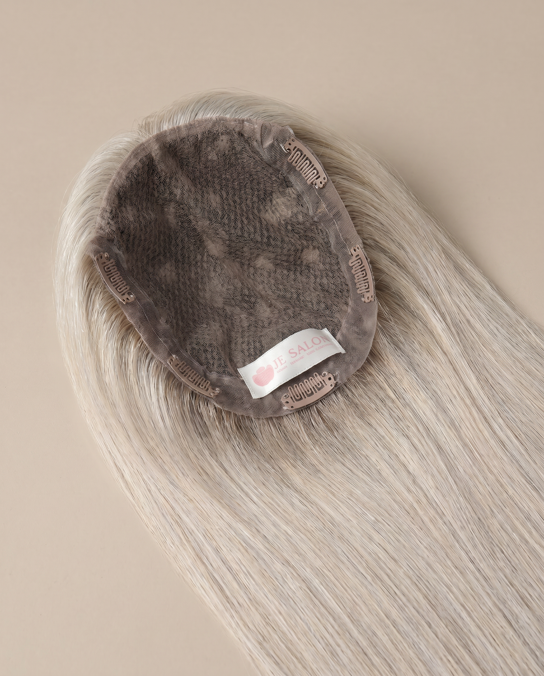Ash Blonde Closed Lace Topper