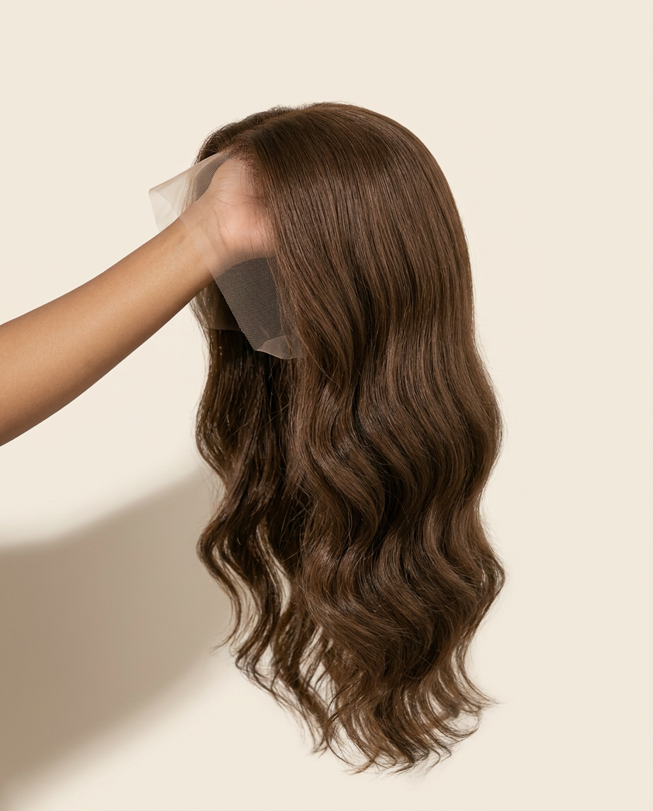 Medium Brown Lace Top Wig