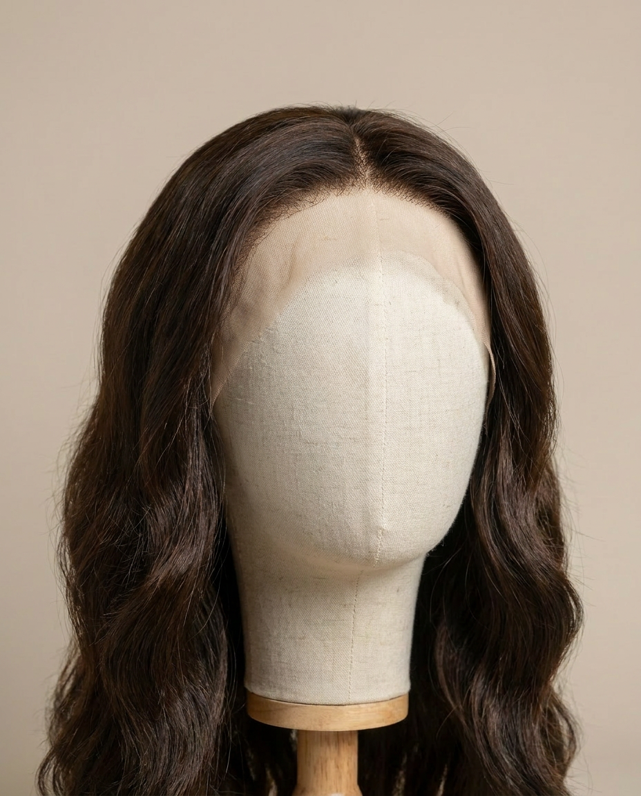 Natural Brown Lace Top Wig