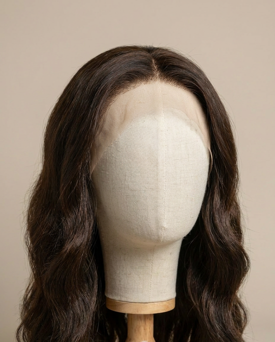 Natural Brown Lace Top Wig